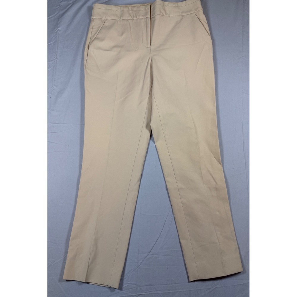 Chico's So Slimming Juliet Ankle Pants Beige Tan Size 2T Tall US 12 Large office